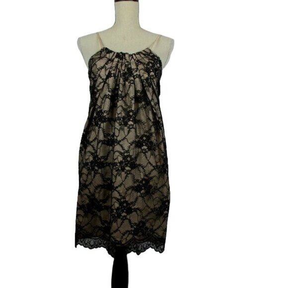 Victoria's Secret Moda International Flirty Lace Slip Dress Size 2 NEW - Picture 1 of 9